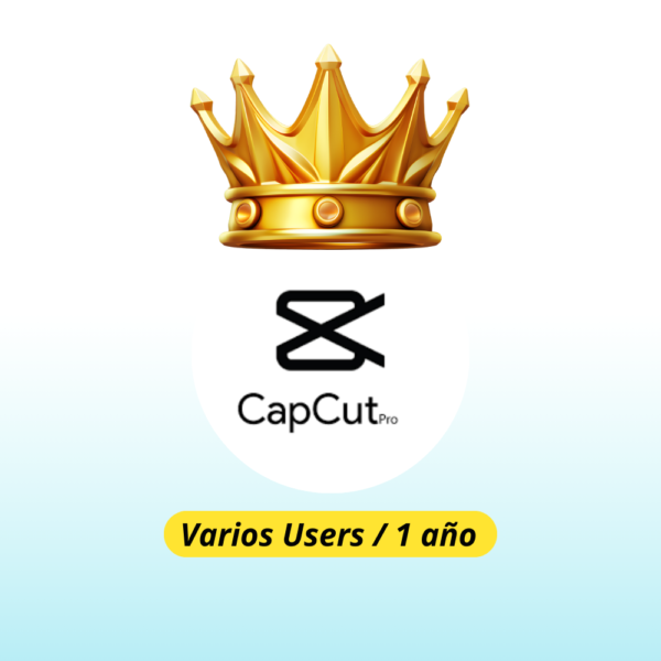 Subcripcion CapCut x 1 año