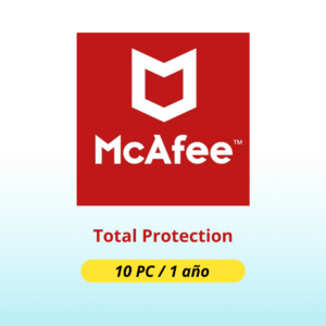 Mcafee Total Protectin 10PC x 1 año